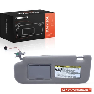 A-Premium Gray Sun Visor Replacement with Mirror Left for Hyundai Sonata 06-10 - Picture 1 of 12