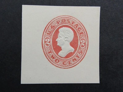 nystamps US Cut Square Stamp # U149 Mint H         N21x4228 - Image 1 of 2