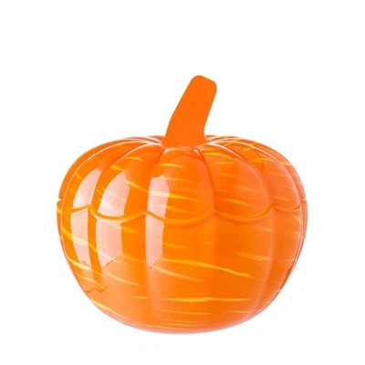 Tarro de Calabaza de Cristal con Cubierta, Vidrio Decorativo Boda Caramelo Boda Snack Can... Foto 1 de 4