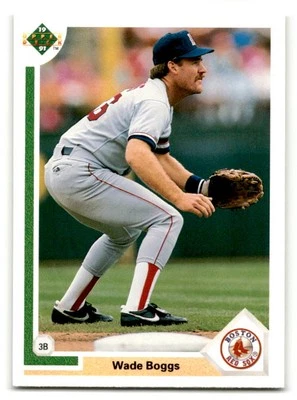 1991 Upper Deck #546 Wade Boggs Boston Red Sox - Image 1 of 2