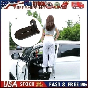1pc Car Door Step with Glass Breaker, Safety Hammer & Roof Rack Access, Foldable - Picture 1 of 14