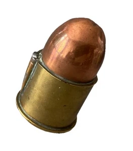 WWI TRENCH ART Mortar Shell Case Trinket Box WW1 German PatronenFabrik Karlsruhf - Picture 1 of 11