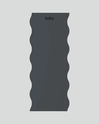 🆕 ALFOMBRA DE YOGA ONDULADA BALA GO WITH THE FLOW CARBÓN GIMNASIO EN CASA EJERCICIO Foto 1 de 4