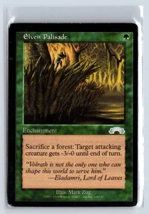 Elven Palisade Exodus Uncommon – MTG Magic the Gathering Card - Picture 1 of 5