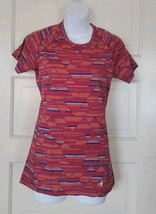 Smartwool women's geometric shirt sleeve shirt sz Small - Picture 1 of 3