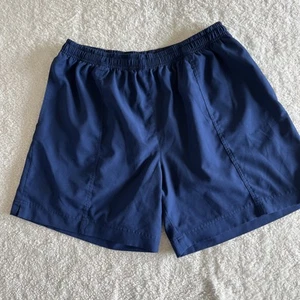 BCG Men's Athletic Shorts, XL Unlined, Blue Elastic Waist Drawstring - Picture 1 of 9