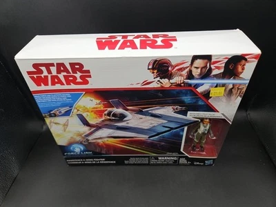 Star Wars FORCE LINK 2.0 RESISTANCE A-WING FIGHTER & PILOT (Red Squadron) NEW - Image 1 of 4