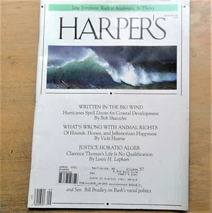 Harper's Magazine September 1991 Jane Tomkins: Radical Academics, In Theory - Picture 1 of 10