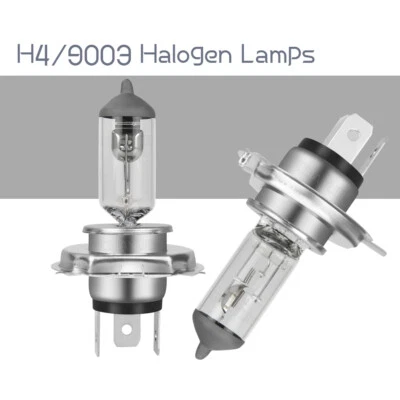 Kit de 2 bombillas halógenas H4 de haz alto/bajo para Ford Figo 2016-2019 2020 Foto 1 de 4