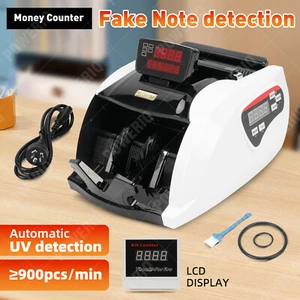 Australian Money Bill Note Counter Auto Counting Machine FAKE NOTE DETECTOR - Picture 1 of 15