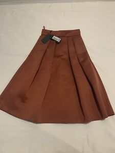 Giorgio Armani Skirt | Terracotta Brown | Size 38 | Genuine with Tags 