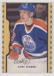 2014-15 Upper Deck Masterpieces Black Framed /50 Jari Kurri #143 HOF
