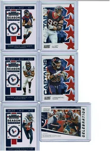 2019 Contenders Football Houston Texans Team Set (3) Base Cards ++Plus More++ - Picture 1 of 1