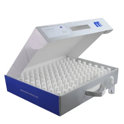 100x Pinselflaschen 20ml im Koffer inkl. Mischkugel f. Autolack, Tupflackflasche - Bild 1 von 2