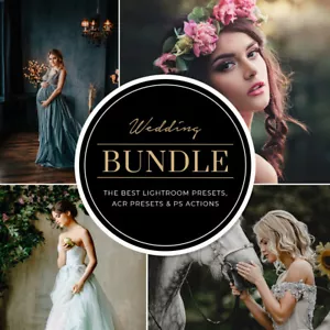 1200 Wedding Bundle Premium Professional Presets for Adobe Lightroom & Photoshop - Picture 1 of 1