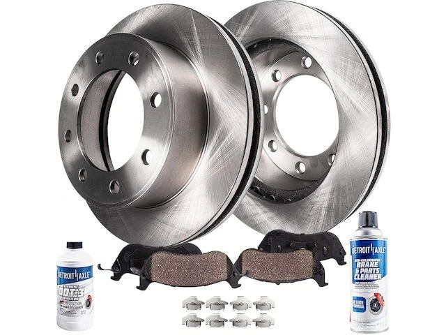 Kit de pastillas de freno delanteras y rotor para Ford F350 Super Duty 2013-2021 33BFKF Foto 1 de 1