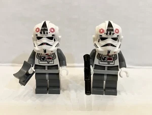 Lot of 2 Lego Star Wars AT-AT Drivers 8129 8084 - Picture 1 of 5