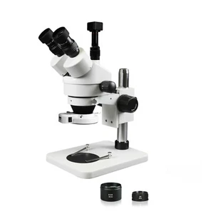 Microscopio estéreo trinocular zoom focal simultáneo Vision 3.5X-90X con cámara de 5 MP - Imagen 1 de 5