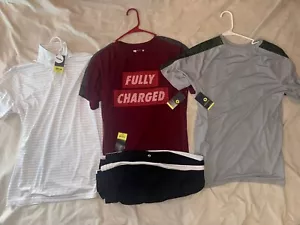 Lot of 3 NEW Xerison Youth XL T-shirts - 50% OFF SMOKE FREE - NEW Husky Pants - Picture 1 of 19