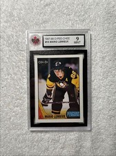 1987-88 O-Pee-Chee Mario Lemieux (PP) #15 KSA 9
