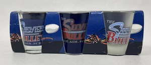 Knott’s Berry Farm Shot Glass/silverBullet Roller Coaster/set Of 3/NIB/free Ship - Picture 1 of 7