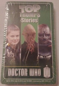 Doctor Who Top Trumps Stories Card Game BBC 2012 SEALED
