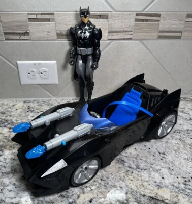 Batman DC Justice League Action Twin Blast Batmobile Vehicle And Figure Missiles - Image 1 of 4