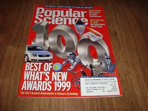 Vintage Popular Science Magazine December 1999 - Picture 1 of 2