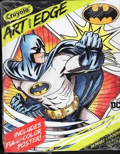 Crayola Kunst mit Rand Batman 28 Ausmalbilder + 1 Poster - Bild 1 von 4