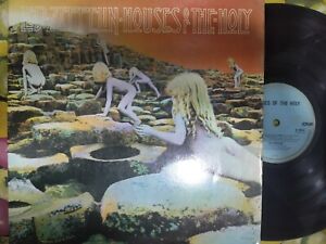 LED ZEPPELIN-Houses Of The Holy Malaysia LP with WEIRD LABEL & picture Not G/F