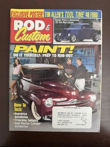 Rod & Custom Magazine, April 1999 Tim Allen 1946 Ford Cover, Original Poster - Picture 1 of 7