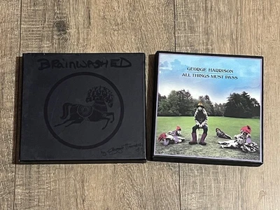 George Harrison - Brainwashed and All Things Must Pass cd box set lot - Imagem 1 de 2
