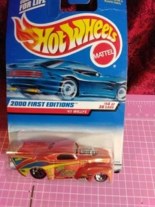 Hot Wheels 2000 First Editions 14/36 Orange '41 Willys #074 Mattel Wheels 24383 - Bild 1 von 3