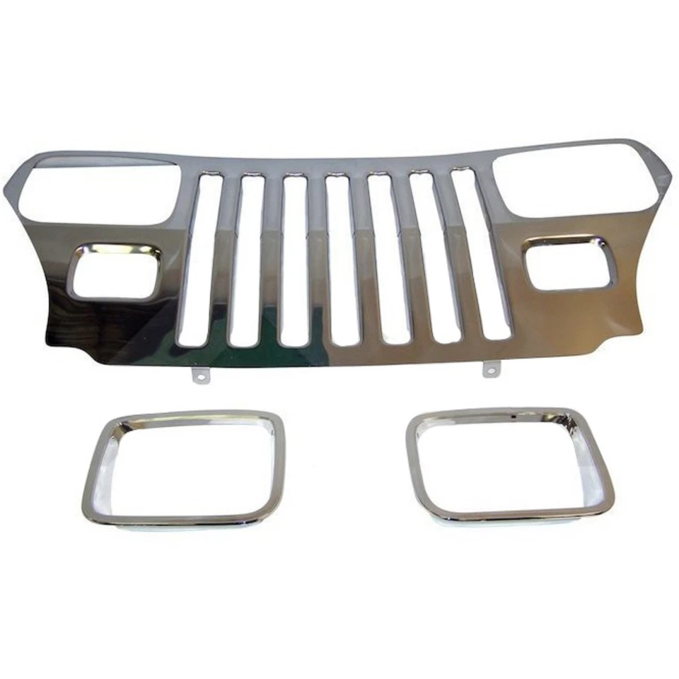 Rejilla todoterreno RT34045 RT para Jeep Wrangler 1987-1995 Foto 1 de 1
