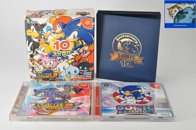 Sega DC Dreamcast Sonic Adventure 2 10th Anniversary Birthday Pac with 1 from JP - Image 1 of 4