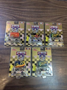 VTG 1998 Racing Champions Nascar 50th Ann Gold w Diecast Emblem Lot Of 5 - Picture 1 of 16