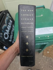 Vintage The New Cassell’s German Dictionary German-English Funk & Wagnalls Co HC - Bild 1 von 5
