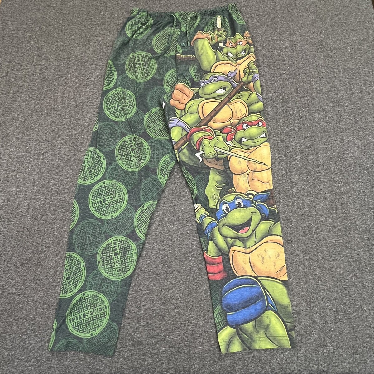 Spongebob Pajama Pants Men's 4pk Graphite Heather Sleep Pajama