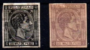 Filipinas nº 41s, 43s. Año 1878/9. Ref 334 - Imagen 1 de 1