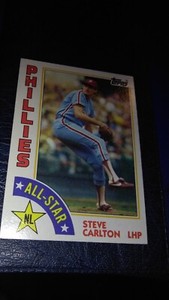 1984 Topps All-Star Steve Carlton #395
