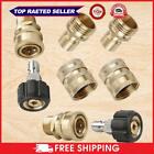 3/4 Inch Quick Disconnect Kit Copper Pressure Washer Coupler for Car Washer Tube