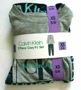 Calvin Klein Kids Two-Piece Set Long Sleeve Top w/ Cozy Pants Size: XS (5/6) P - Picture 1 of 3