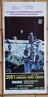 2001 ODISSEA NELLO SPAZIO A SPACE ODYSSEY KUBRICK LOCANDINA ORIGINALE 1ED 1968
