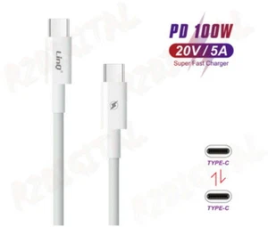 CAVO USB C 20V 5A RICARICA ULTRA RAPIDA 1,8 Mt PD 100W ALTE PRESTAZIONI TYPE-C - Imagen 1 de 6