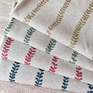 ISABELLA TRAIL  Linen look, 100% Cotton fabric, Price per 1/2 metre - Picture 1 of 18