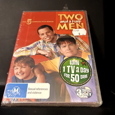 Two and a Half Men DVD 2003–2015 Season 5 Box Set Only Incomplete Series R4 New - Image 1 of 2