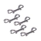  5 Pcs Spring Hooks Heavy Duty Stainless Steel Chains Zinc Alloy