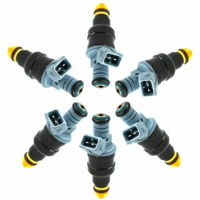 Inyector de combustible 0280150715 6 piezas para BMW 325I 325IX 88-93 2,5 L Foto 1 de 4