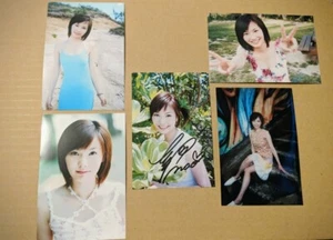 Ninpuu Sentai Hurricaneger Idol Nao Nagasawa 4x6 Photos Set of 5 with Signature - Picture 1 of 2