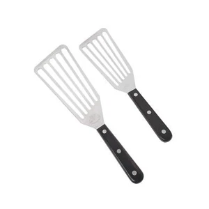 Fish Spatula, 2 Pack Stainless Steel Metal Spatula, Slotted Spatulas for Cooking - Picture 1 of 9